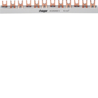 Hager Phasenschiene KDN363B 3polig Hager Phasenschiene KDN363B 3polig