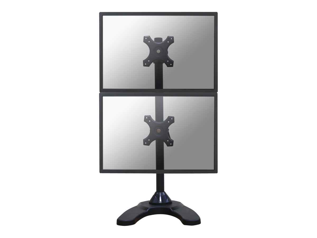 NEOMOUNTS FPMA-D700DDV Desk Mount Flatscreen 2x25,4-68,58cm 10-27Zoll 12kg VESA 75x75/100x100mm kipp-dreh-schwenkbar 2 pi