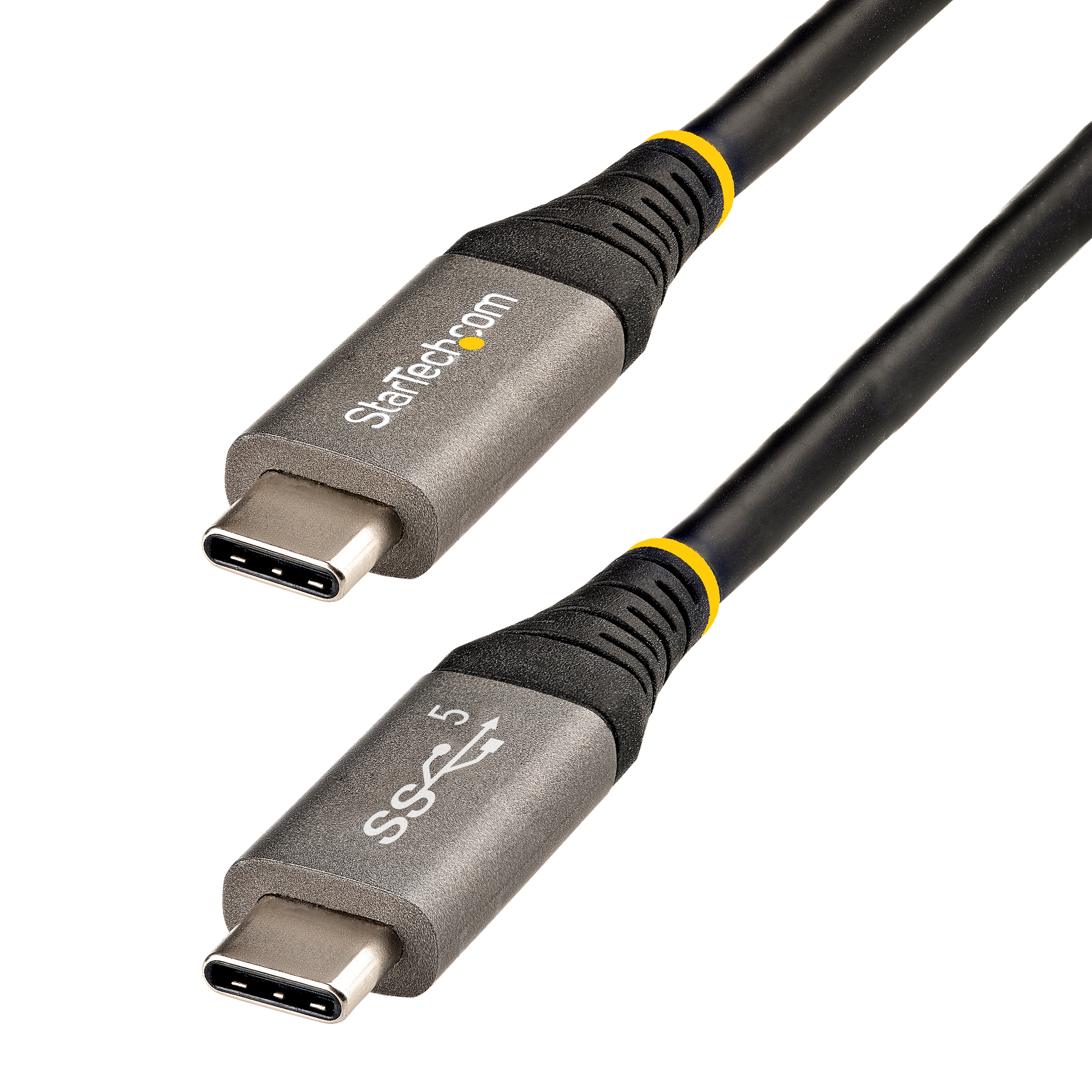 STARTECHCOM 2m USBC Cable 5Gbits High Quality USBC Cable USB 3132 Gen 1 TypeC Cable 100W 5A PD DP Alt Mode