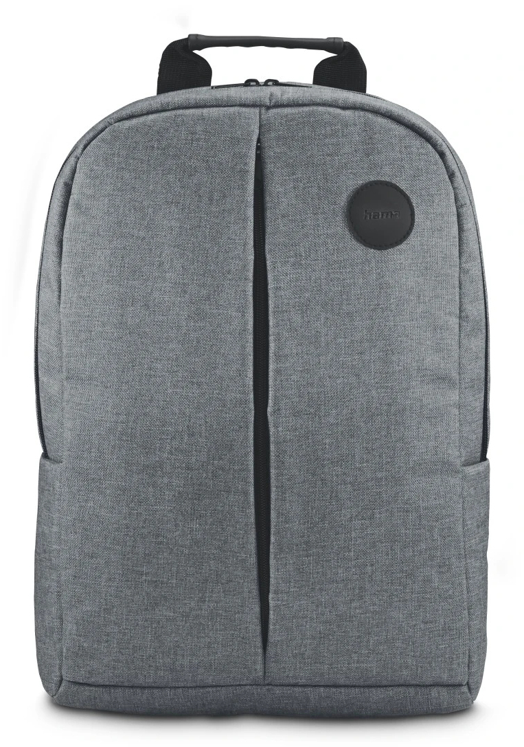 hama LaptopRucksack Genua Polyester grau bis 39,6 cm 15,6 Zoll