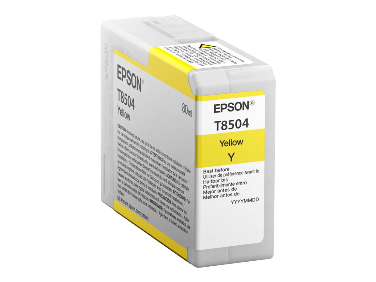 C13T850400 EPSON SC Tinte yellow 80ml C13T850400 EPSON SC Tinte yellow 80ml
