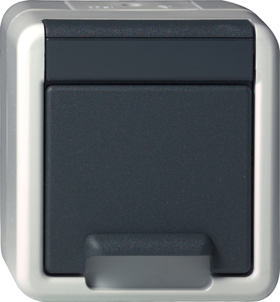 Gira Steckdose SCHUKO 444030 KD WG AP gr