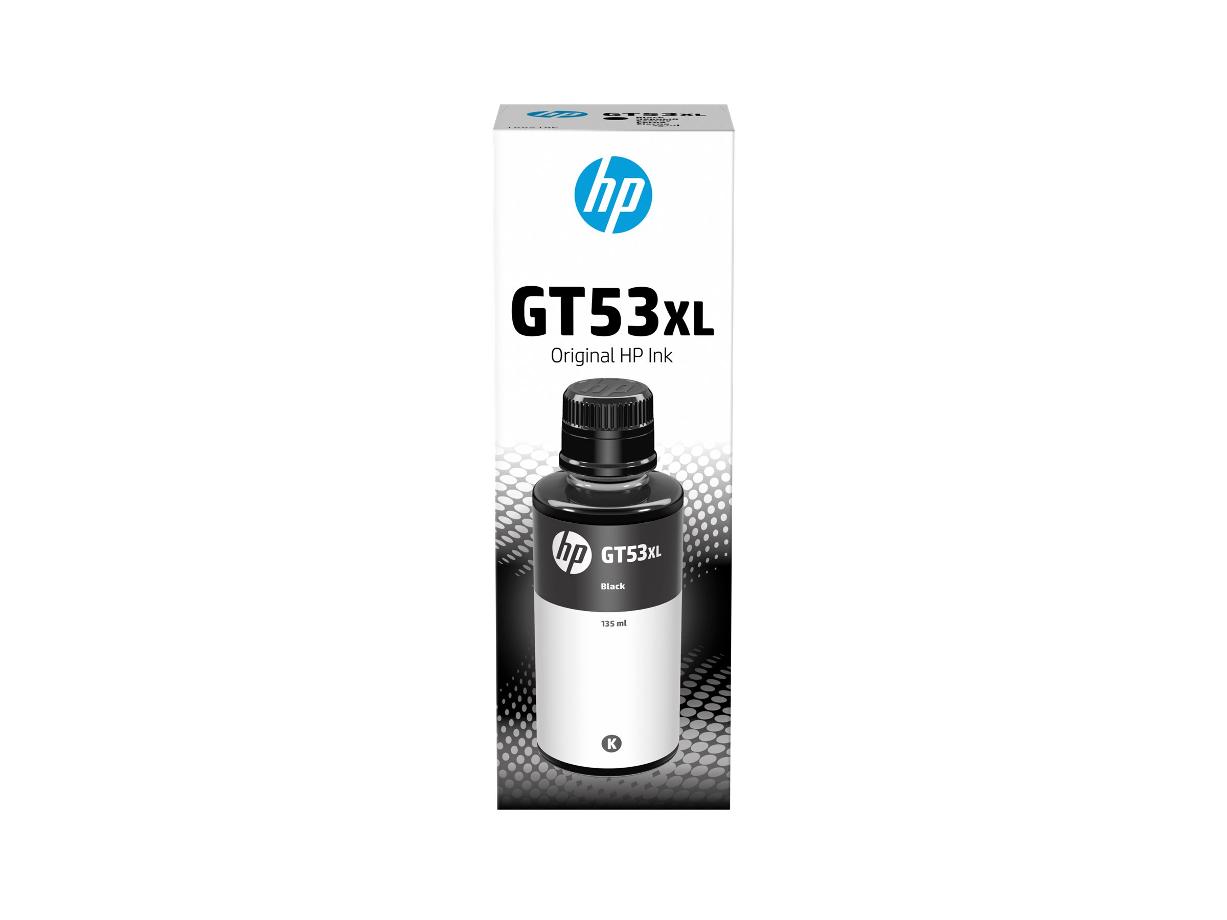 HP GT53 135ml Black Original Ink Bottle