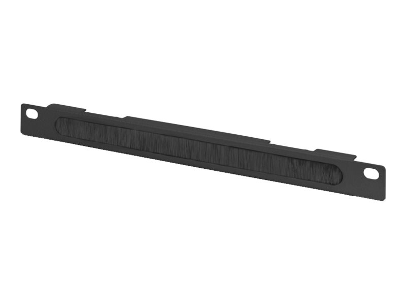 DIGITUS 254 mm 10 0,5HE Kabelbuerstenleiste, schwarz