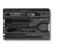 Victorinox V-0.71 33.T3 Taschenmesser Swiss Card, schwarz transparent Victorinox V-0.71 33.T3 Taschenmesser Swiss Card, schwarz transparent