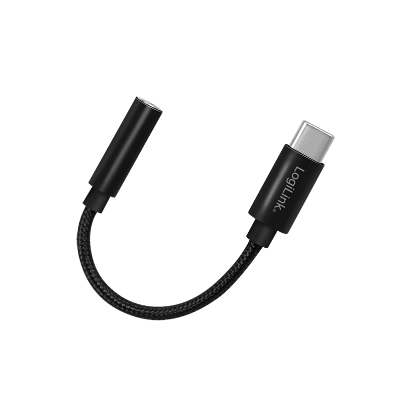 LogiLink Adapter USB-C 3,5mm Klinkenstecker