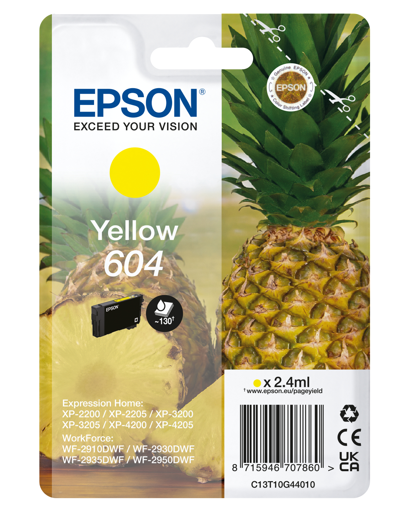 C13T10G44010 EPSON Nr604 XPWF Tinte