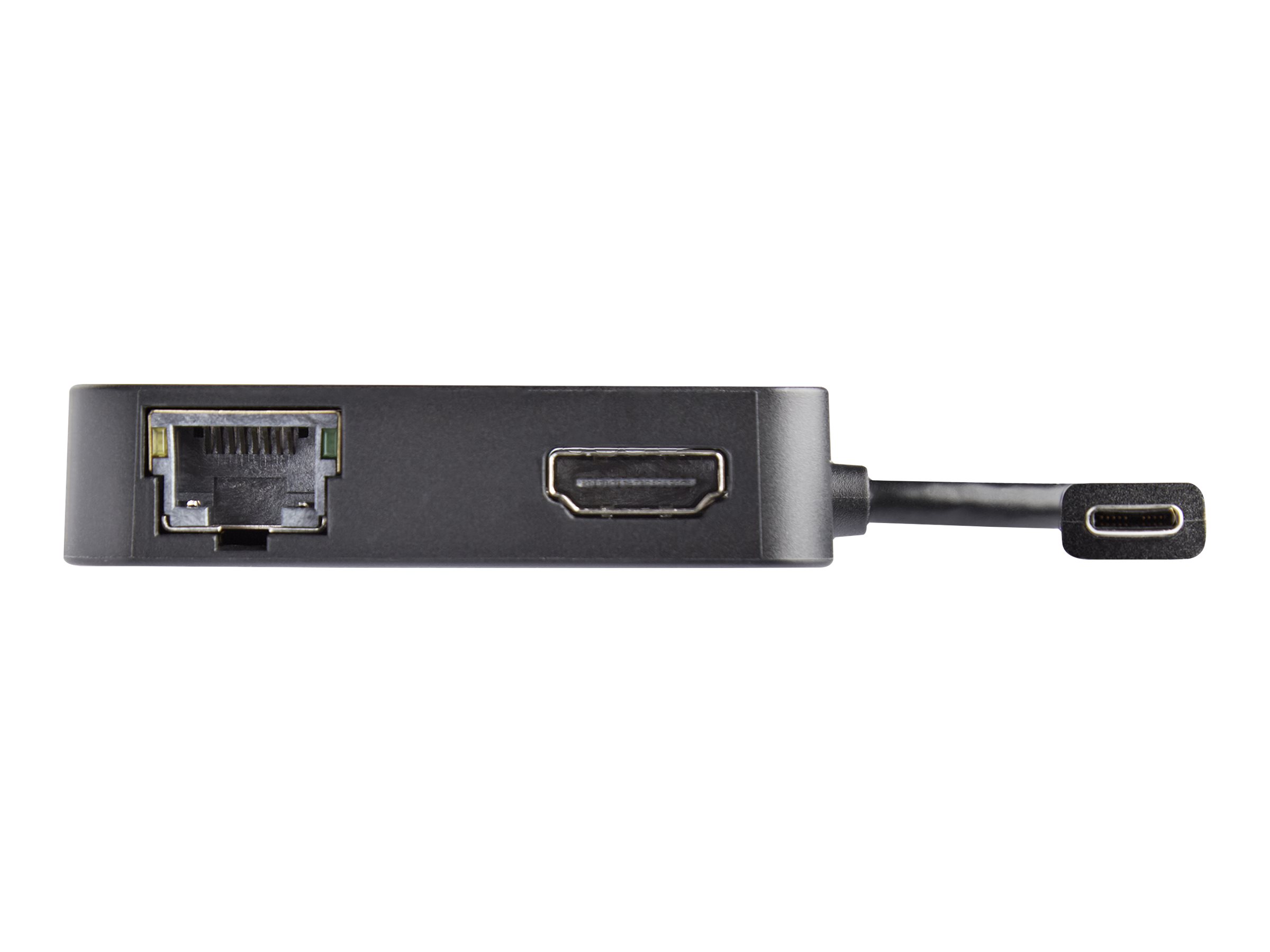 STARTECH.COM USB-C Multiport Adapter - USB Typ C auf 4K HDMI / USB 3.0 / Gigabit Ethernet - Powered USB Hub - USB-C zu USB Adapter