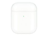 TerraTec Air Box - Tasche für kabellose Ohrhörer - Polycarbonat - durchsichtig - für Apple AirPods (1. Generation, 2. Generation)