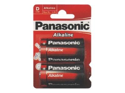 2 Panasonic Batterie LR20 Mono D 1,5 V