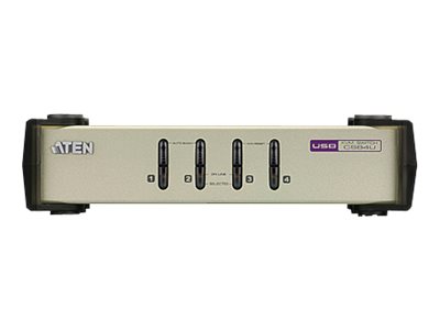 ATEN CubiQ CS84U - KVM-Switch - 4 Anschlüsse