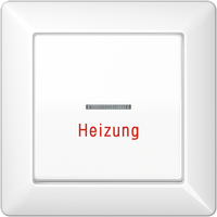 Jung Abdeckung AS590HWW Heizung Notschalter