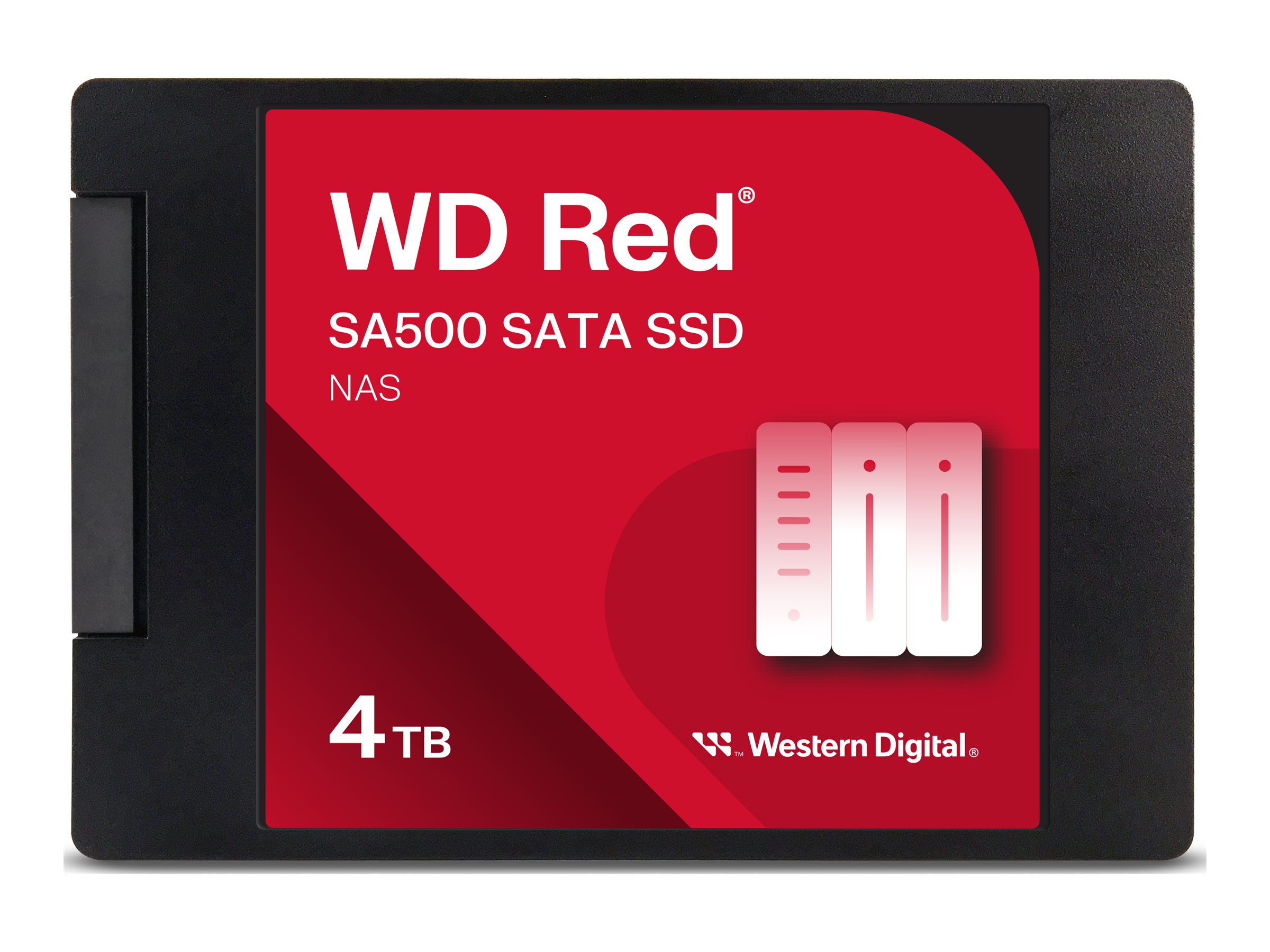 WD Red SSD SA500 NAS 4TB 6,35cm 2,5Zoll SATA