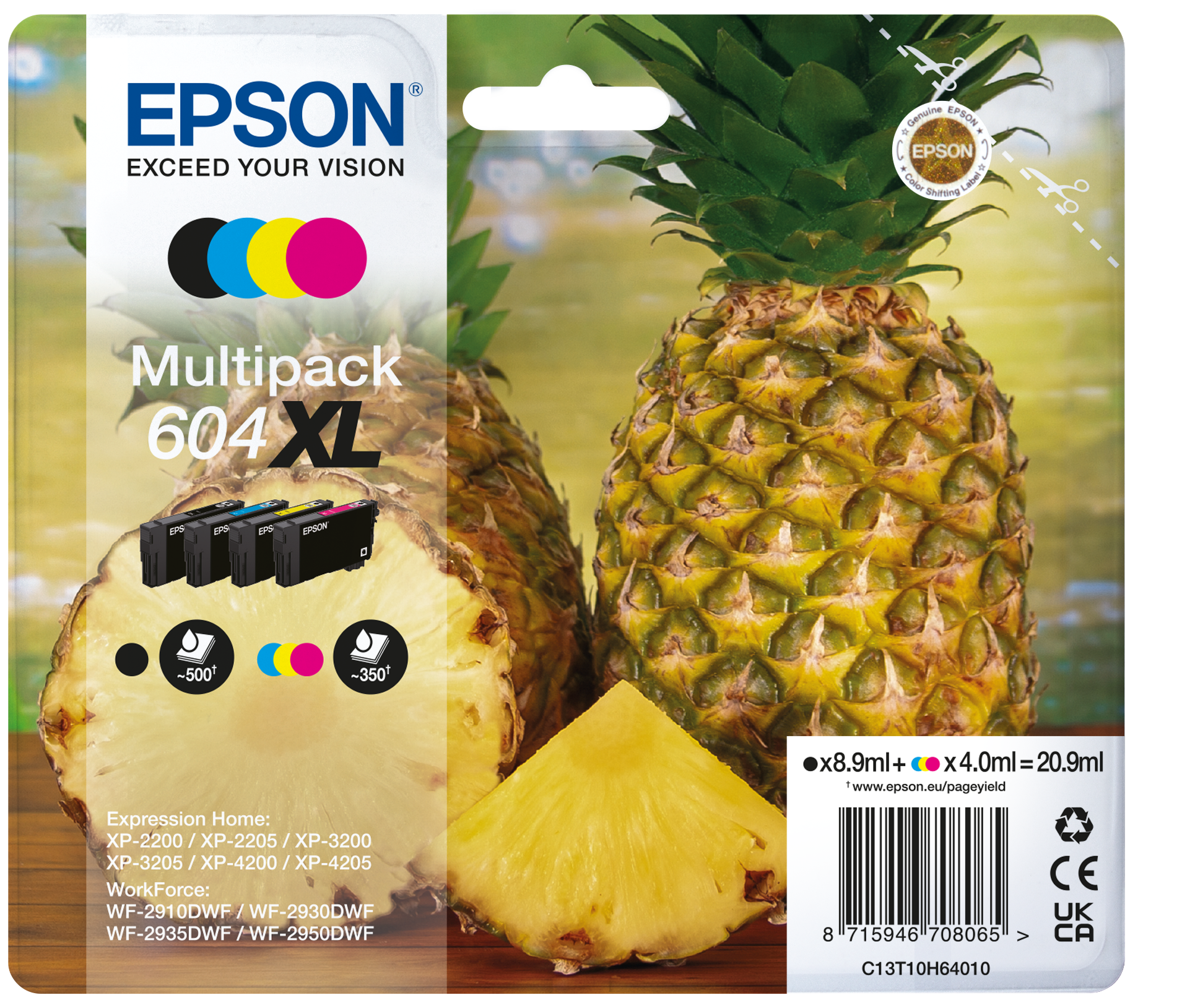 C13T10H64010 EPSON Nr604XL XPWF Tinte