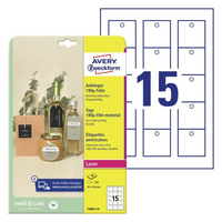 AVERY Zweckform Haengeetiketten weiss 50,0 x 50,0 mm blanko, 150 St.