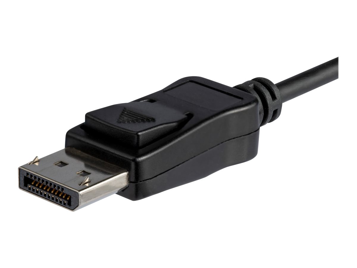 StarTech.com 1,8 m - USB-C auf DisplayPort-Kabel - 8K 30Hz - HBR3 - USB-C-Adapter - Thunderbolt 3-kompatibel - CDP2DP146B - externer Videoadapter - Schwarz