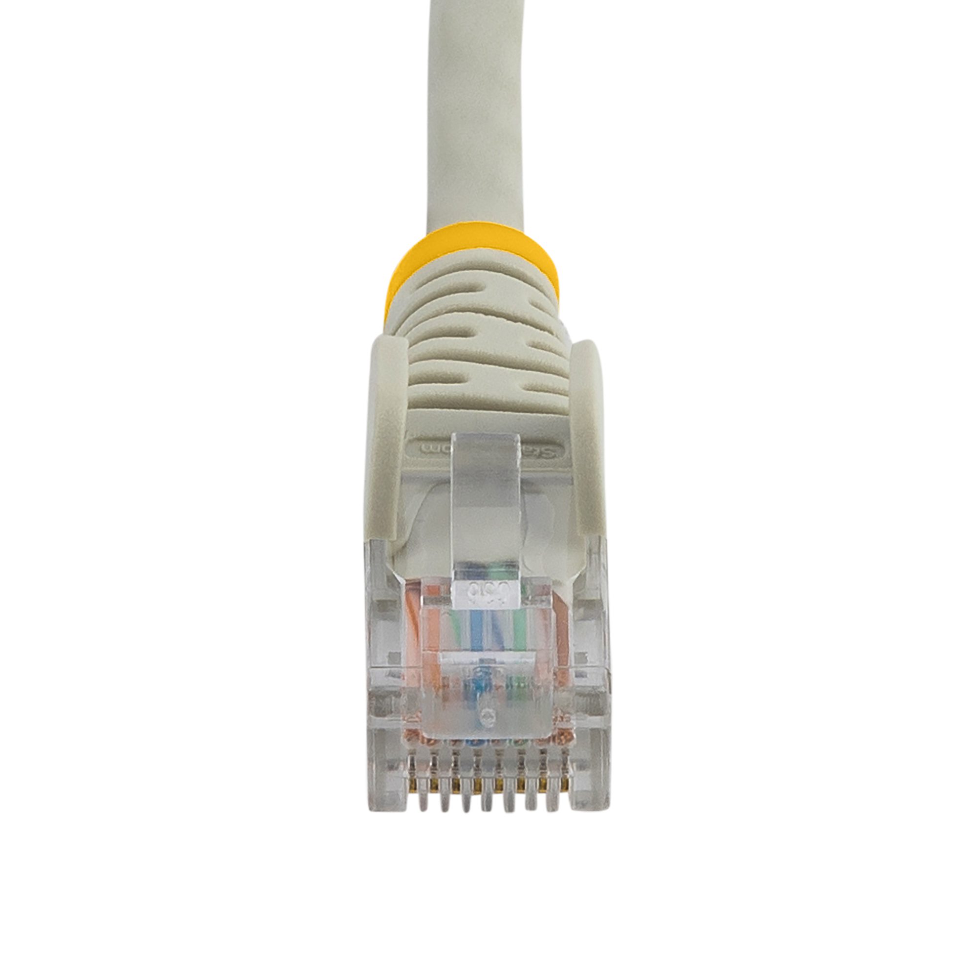 STARTECHCOM Cat5e Patch Cable with Snagless RJ45 Connectors 5 m Grey