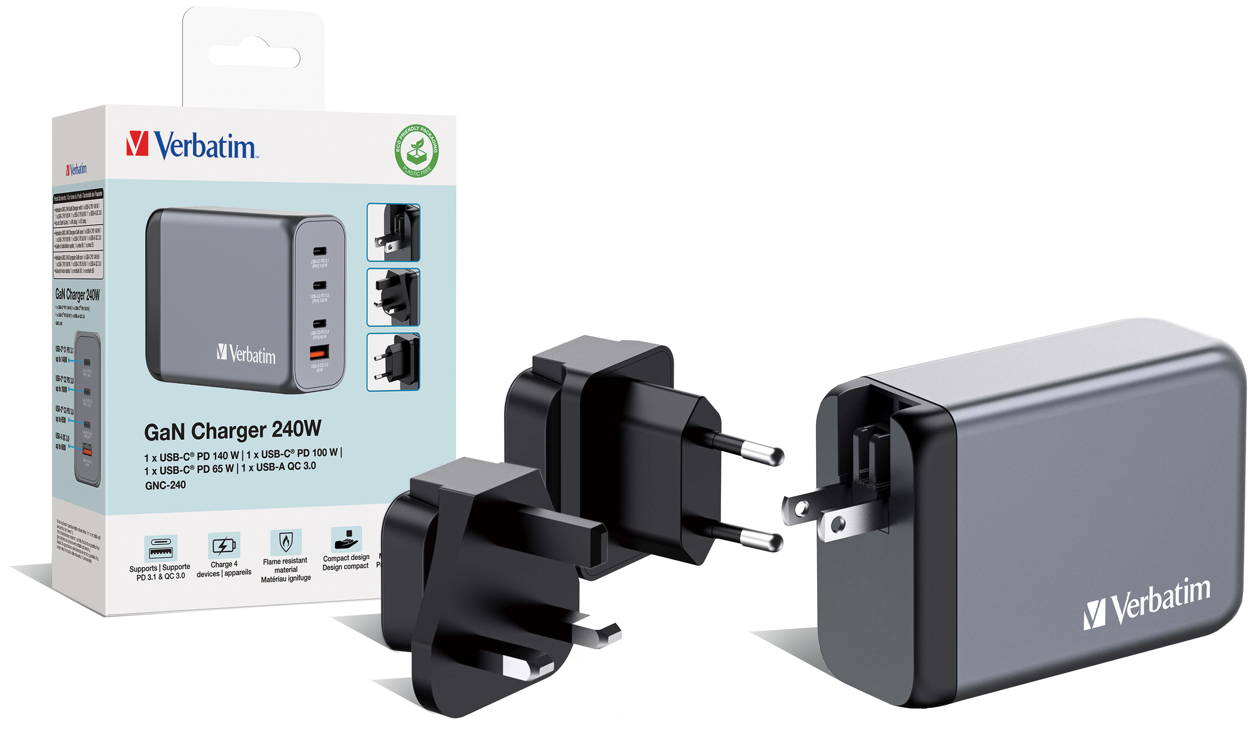 32205 VERBATIM GNC240 USB Ladegeraet