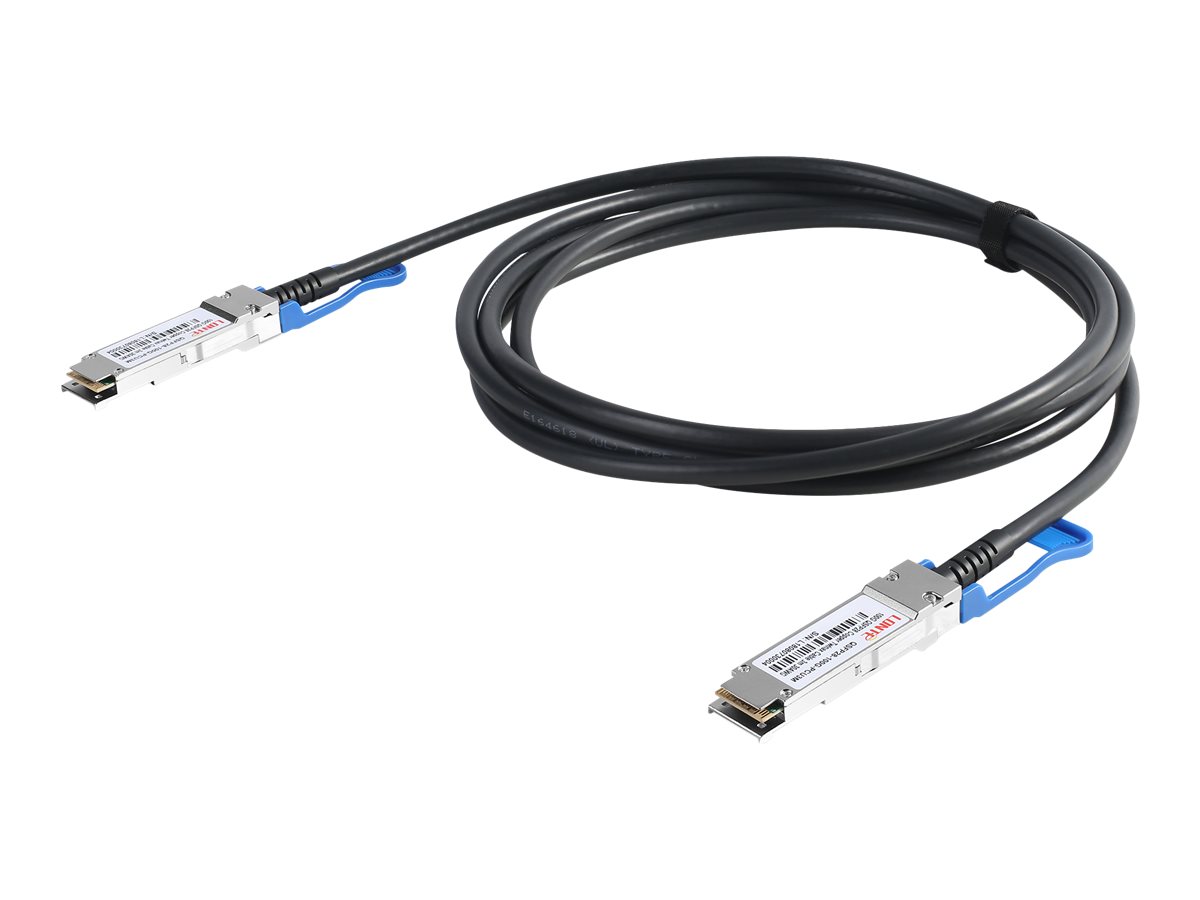 DIGITUS 100G QSFP28 Direct Attach Cable Up to 28,3125Gbps data rate per channel 1m DIGITUS 100G QSFP28 Direct Attach Cable Up to 28,3125Gbps data rate per channel 1m