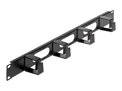 INTELLINET Kabelmanagement fuer 48,3 cm 19Zoll Schraenke 1 HE 4 kleine Kunststoffringe schwarz Fuer eine ordentliche Verkabelung INTELLINET Kabelmanagement fuer 48,3 cm 19Zoll Schraenke 1 HE 4 kleine Kunststoffringe schwarz Fuer eine ordentliche Verkabelung