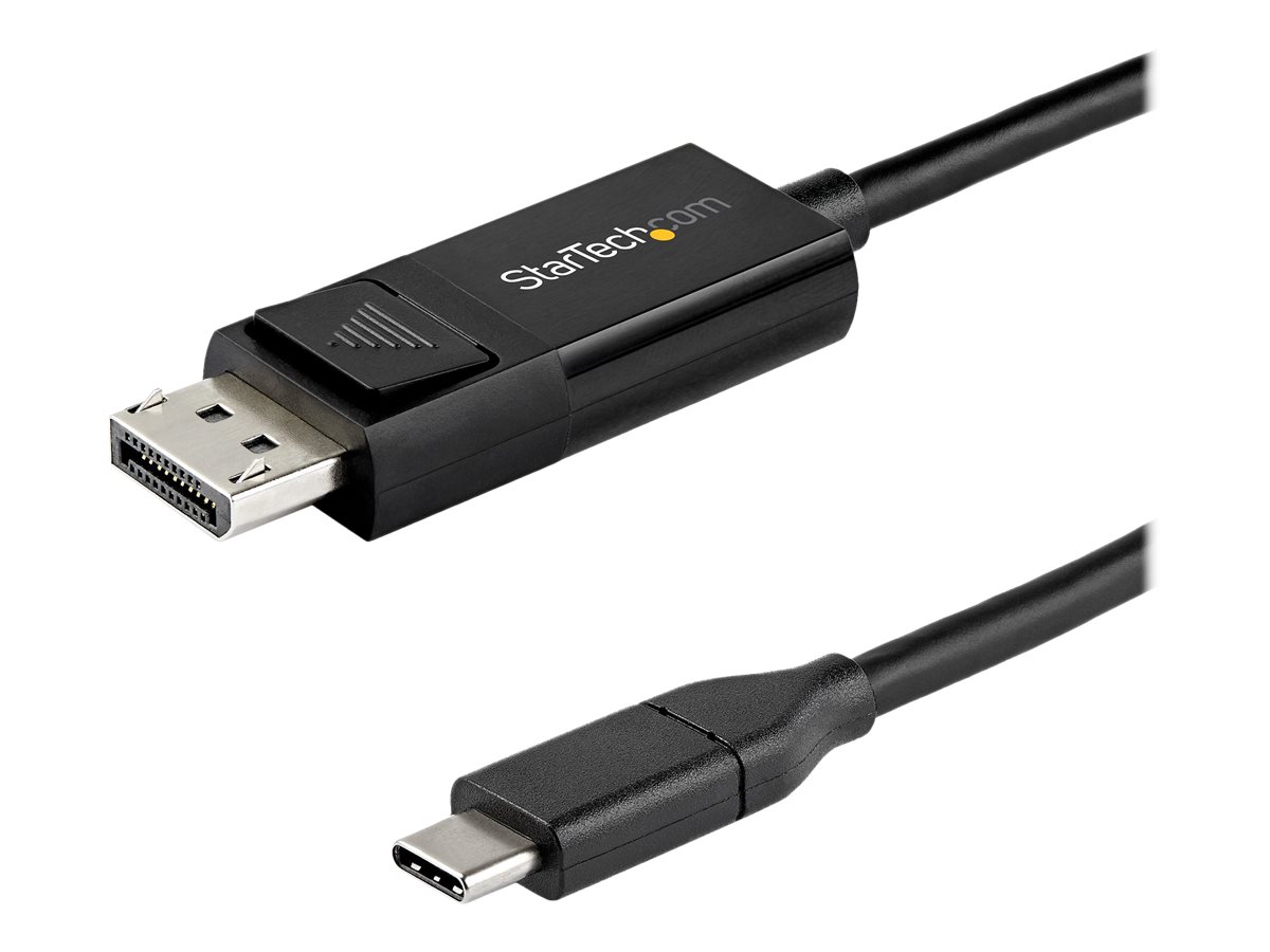 StarTech.com 3ft (1m) USB C to DisplayPort 1.4 Cable 8K 60Hz/4K - Reversible DP to USB-C or USB-C to DP Video Adapter Cable HBR3/HDR/DSC - USB-/DisplayPort-Kabel - 1 m