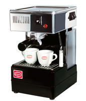 Quick Mill 0820 Stretta Schwarz Siebtraeger Espressomaschine