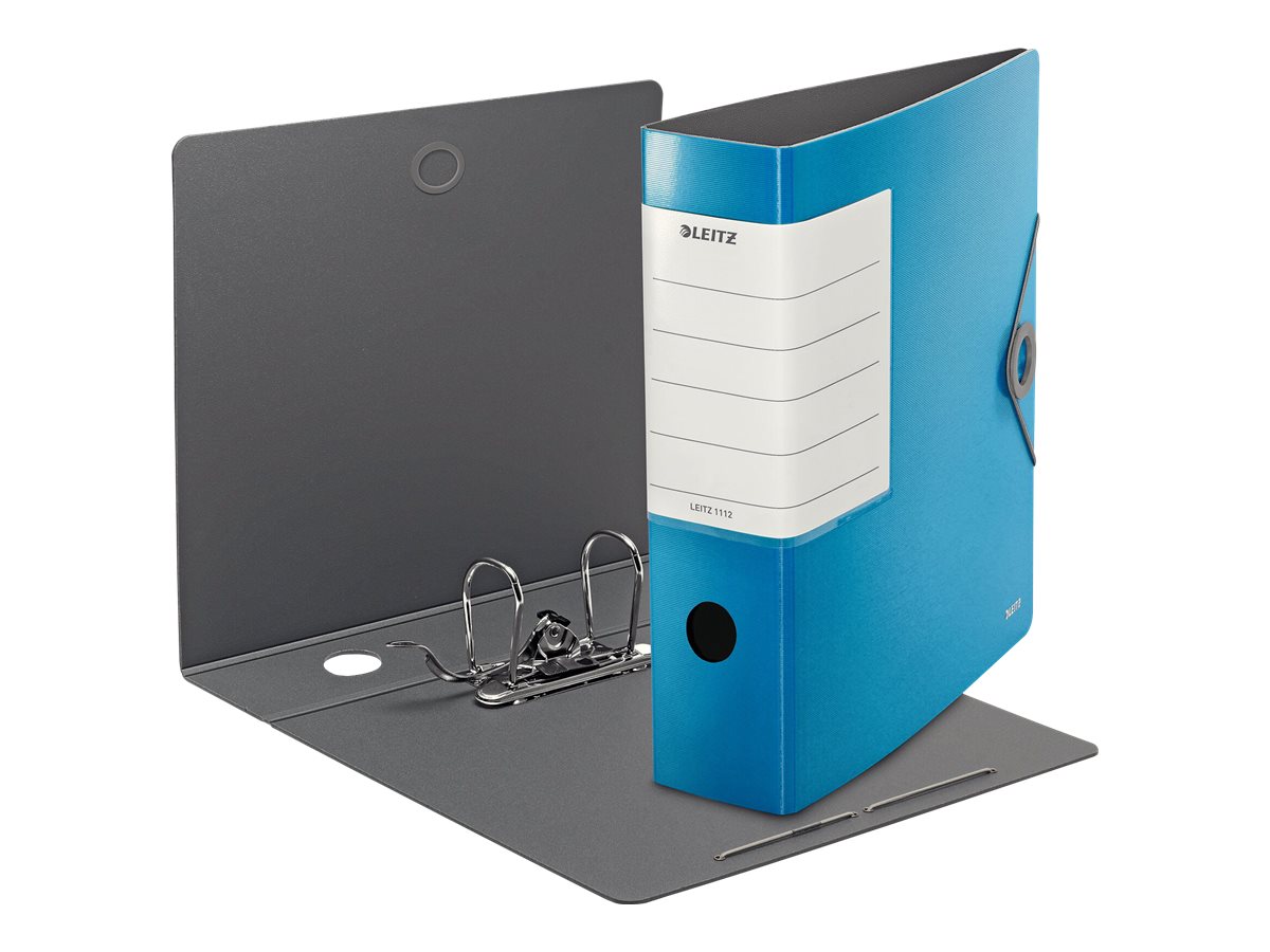 LEITZ Solid 1112 Ordner hellblau Kunststoff 8,2 cm DIN A4