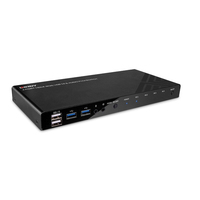 LINDY 4 Port HDMI 4K60 USB 3.0 & Audio KVM Switch LINDY 4 Port HDMI 4K60 USB 3.0 & Audio KVM Switch