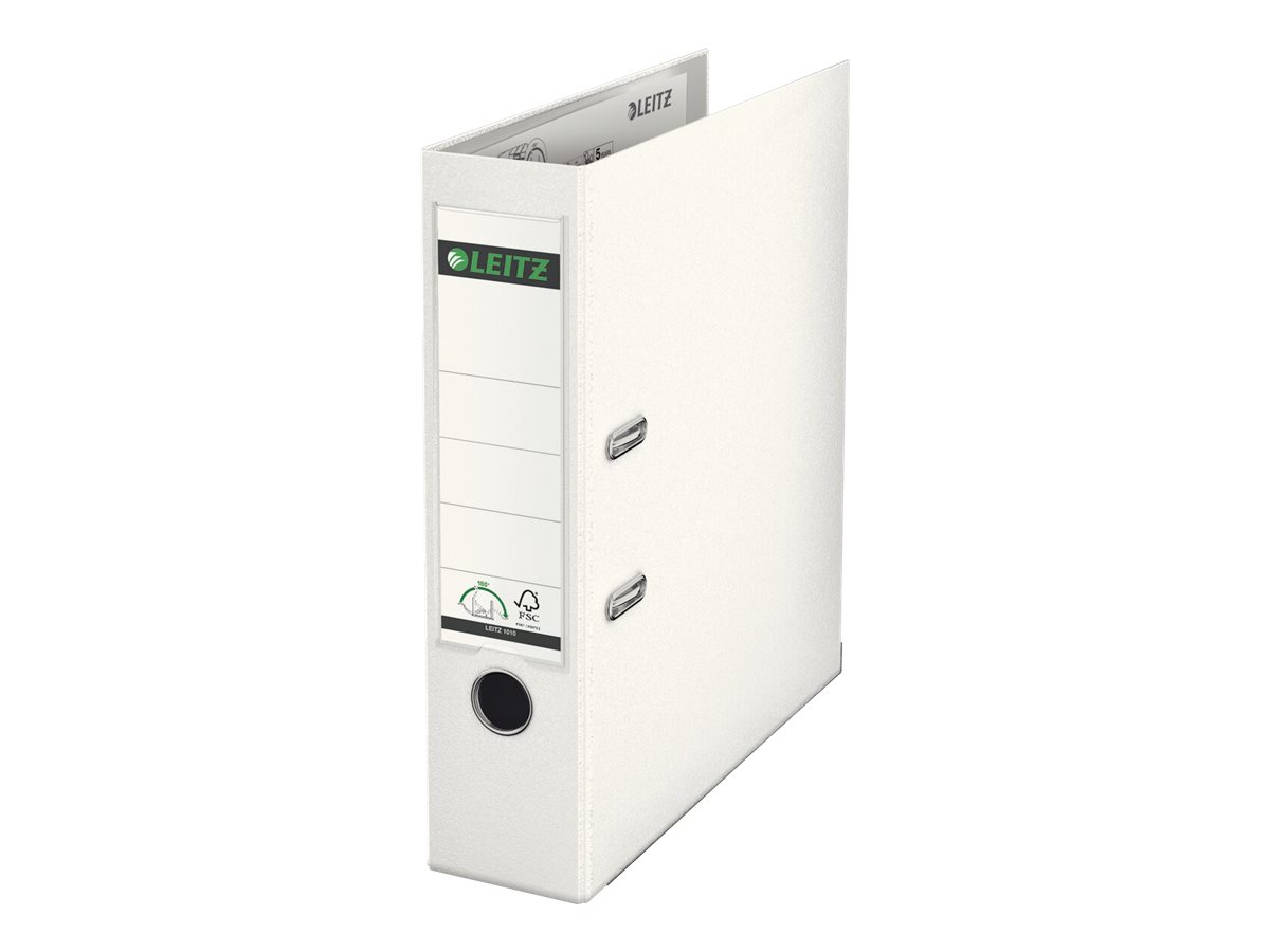 LEITZ 1010 Ordner weiss Kunststoff 8,0 cm DIN A4 LEITZ 1010 Ordner weiss Kunststoff 8,0 cm DIN A4