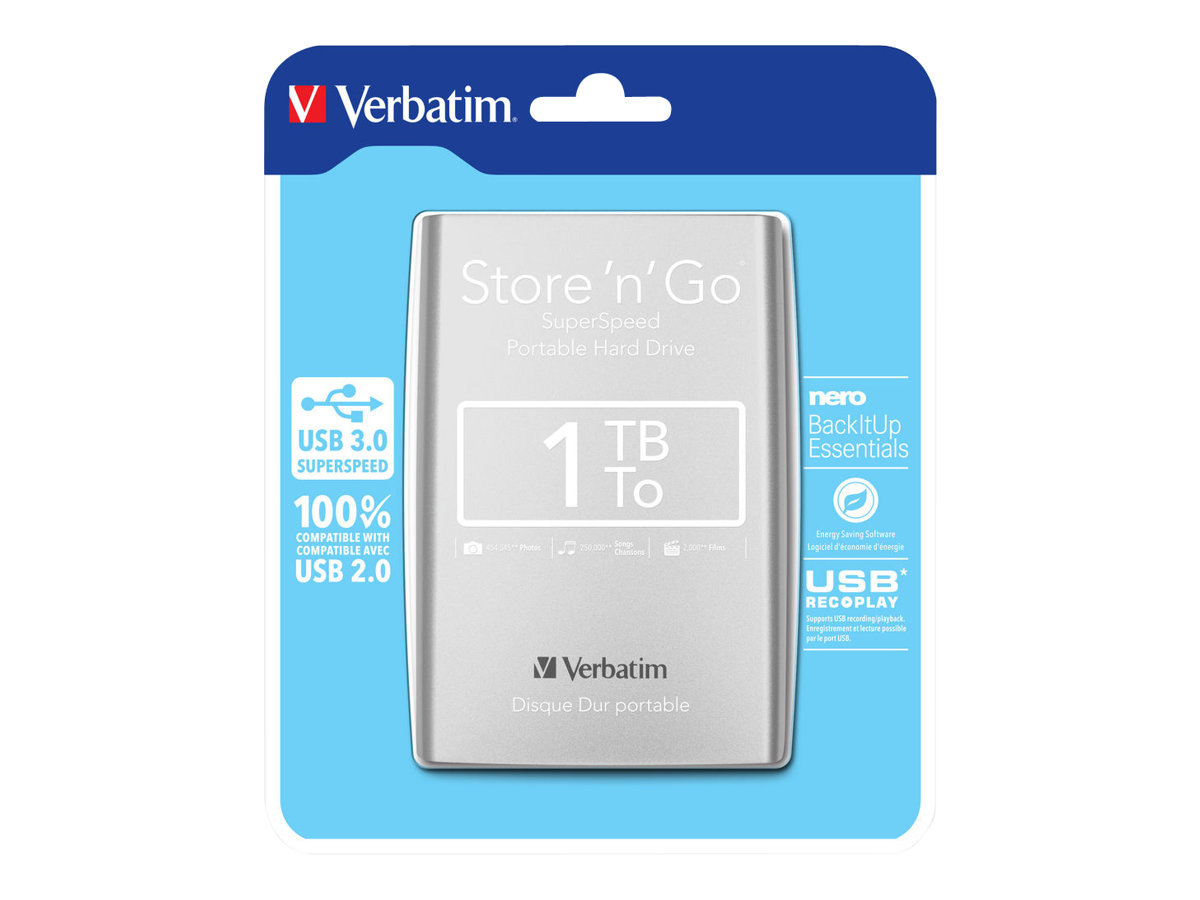 VERBATIM STORE 'N' GO HDD 1TB VERBATIM STORE 'N' GO HDD 1TB