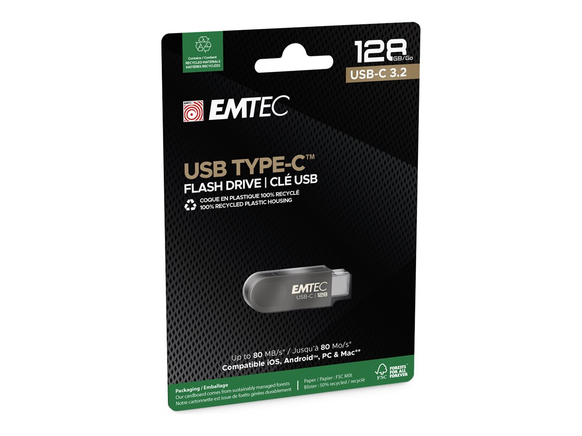 EMTEC USBStick C280 schwarz 128 GB, 1 St