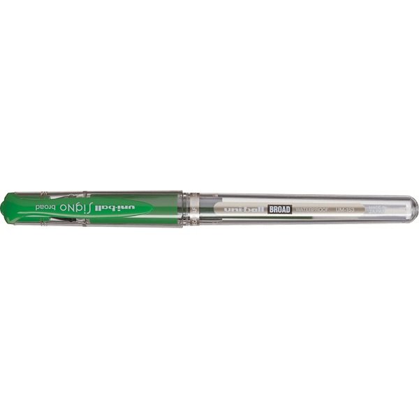 uni-ball SIGNO UM-153 Gelschreiber 0,6 mm, Schreibfarbe: gruen, 1 St.