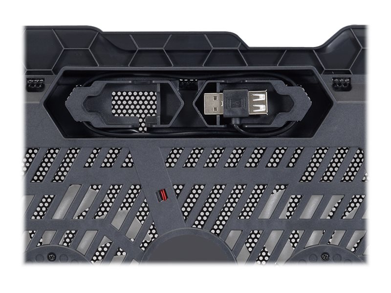 CONCEPTRONIC 2Fan USBA20 LaptopKuehlpad 25Kg 156 sw