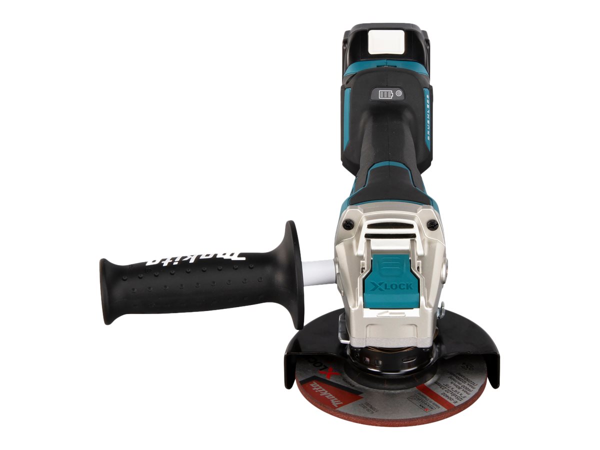 makita DGA519RTJ Akku-Winkelschleifer-Set 18,0 V, mit 2 Akkus