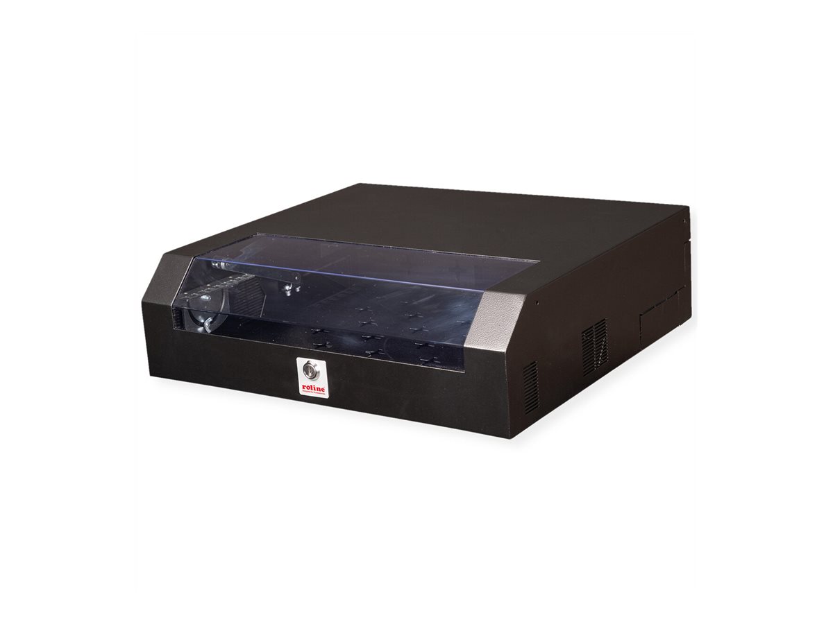 ROLINE 19Zoll Wandgehuse Basic 5 HE, kurz schwarz