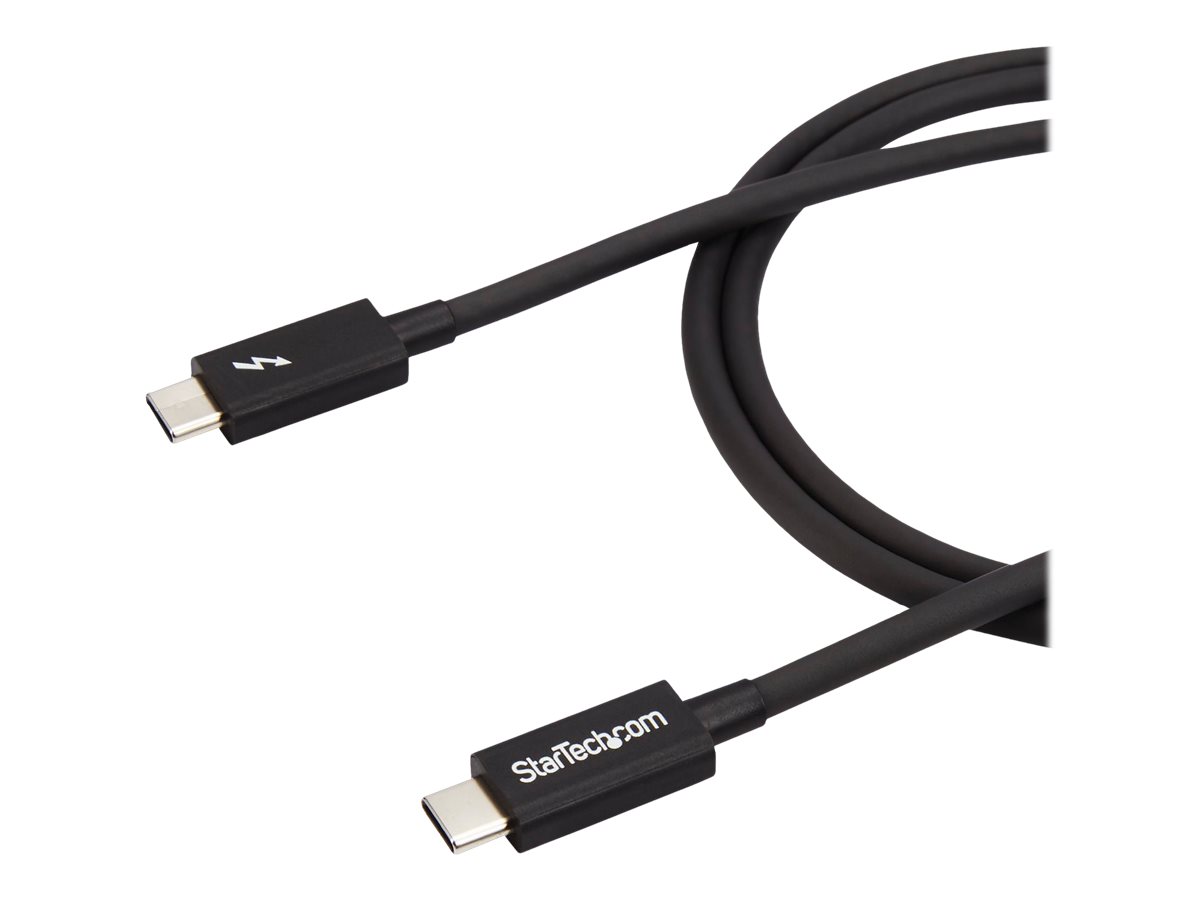 STARTECH.COM 1m Thunderbolt 3 20Gbps USB-C Cable - Thunderbolt USB and DisplayPort Compatible