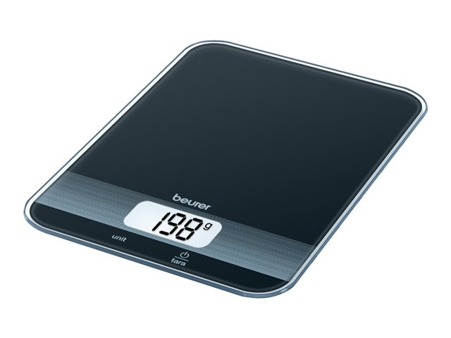 beurer Küchenwaage KS 19 schwarz für max 5,0 kg