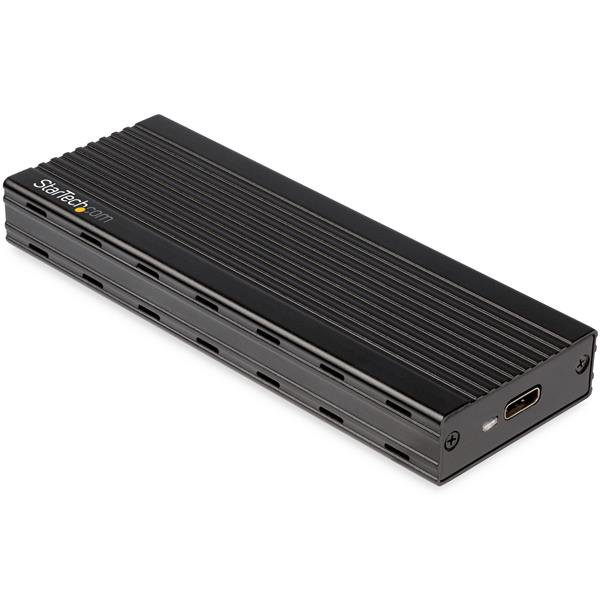 STARTECHCOM M2 NVMe SSDGehäuse für PCIeSSDs USB 31 Gen 2 Type C Thunderbolt 3kompatibel M2E1BMU31C