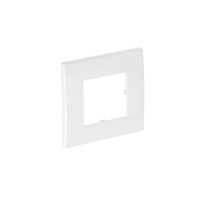 OBO BettermannAbdeckrahmen AR45-F1 RW Modul 45 1fach reinweiss OBO BettermannAbdeckrahmen AR45-F1 RW Modul 45 1fach reinweiss