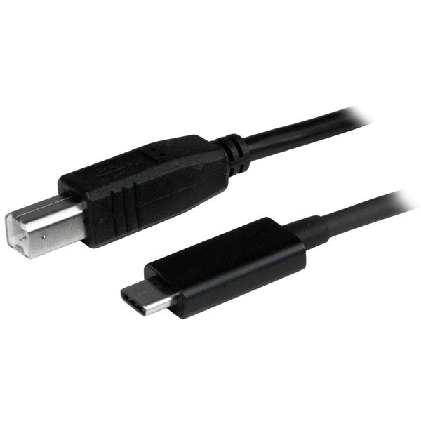 STARTECHCOM USBC to USBB Cable MM 1m 3ft USB 20