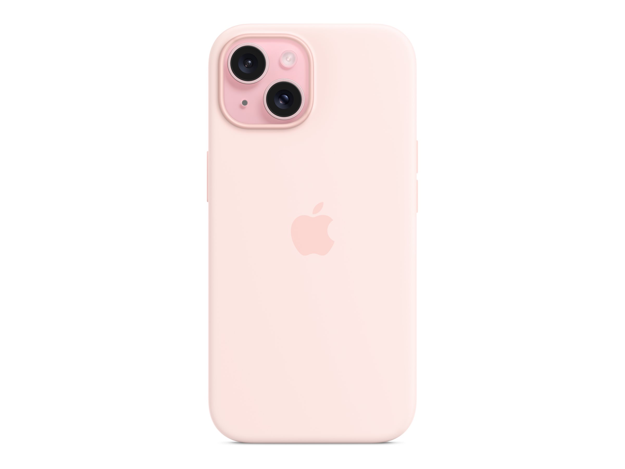 APPLE iPhone 15 Silicone Case with MagSafe - Light Pink