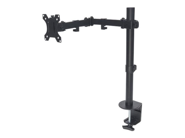 MANHATTAN Monitorarm fuer ein Display von 33,02-81,28 13Z-32Z bis 8kg 2-fach schwenkbar +/-45Grad neigbar 360Grad schwenkbar schwarz