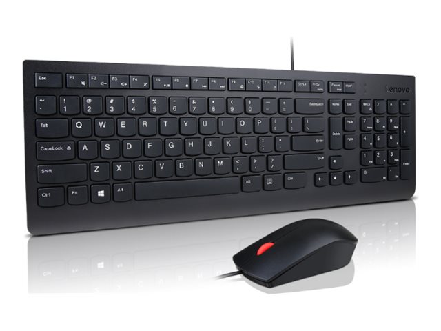 LENOVO Essential Wired Combo Keyboard and Mouse German 129 LENOVO Essential Wired Combo Keyboard and Mouse German 129