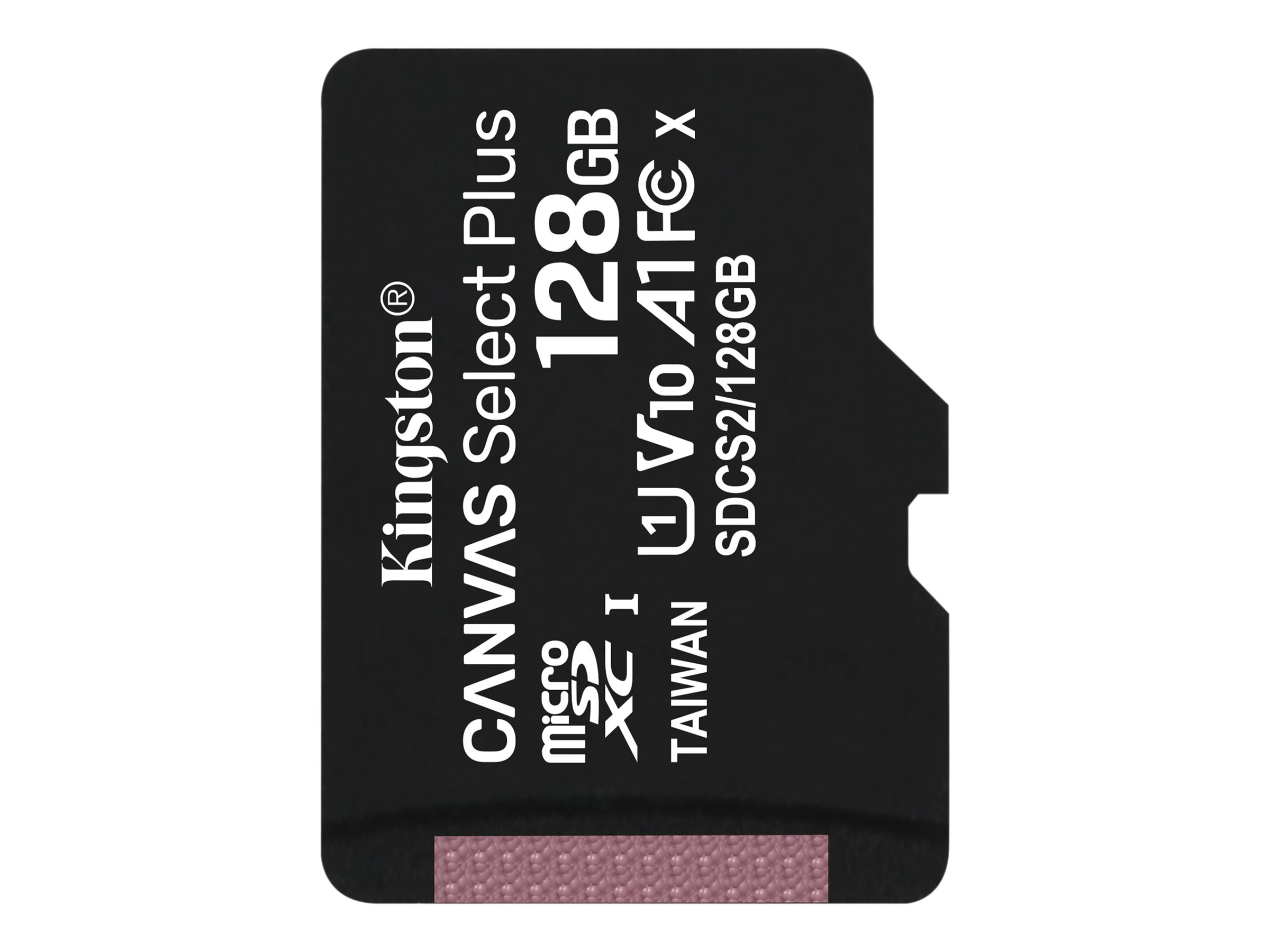 KINGSTON 128GB micSDXC Canvas Select Plus 100R A1 C10 Single Pack w/o ADP