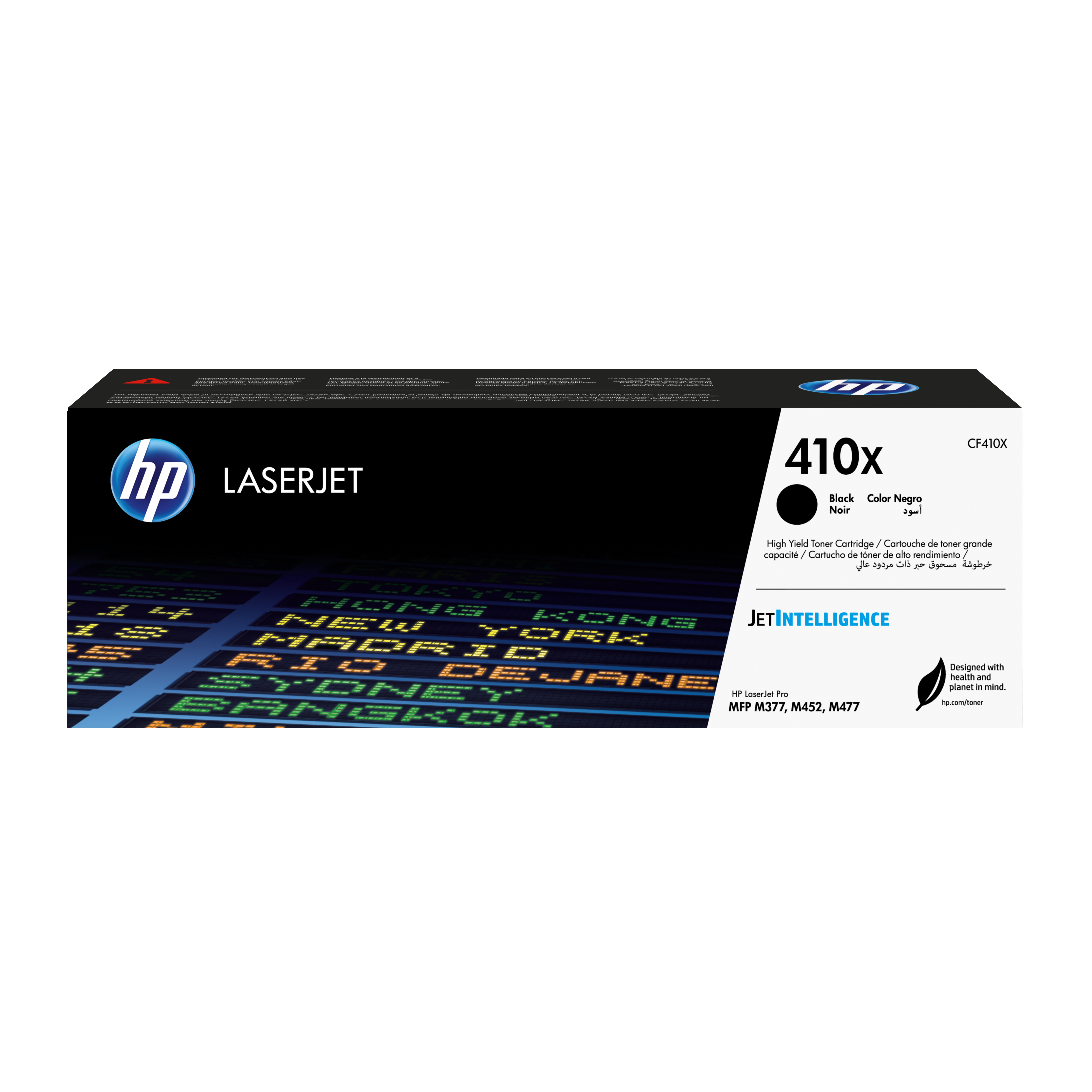 HP 410X CF410X schwarz Tonerkartusche