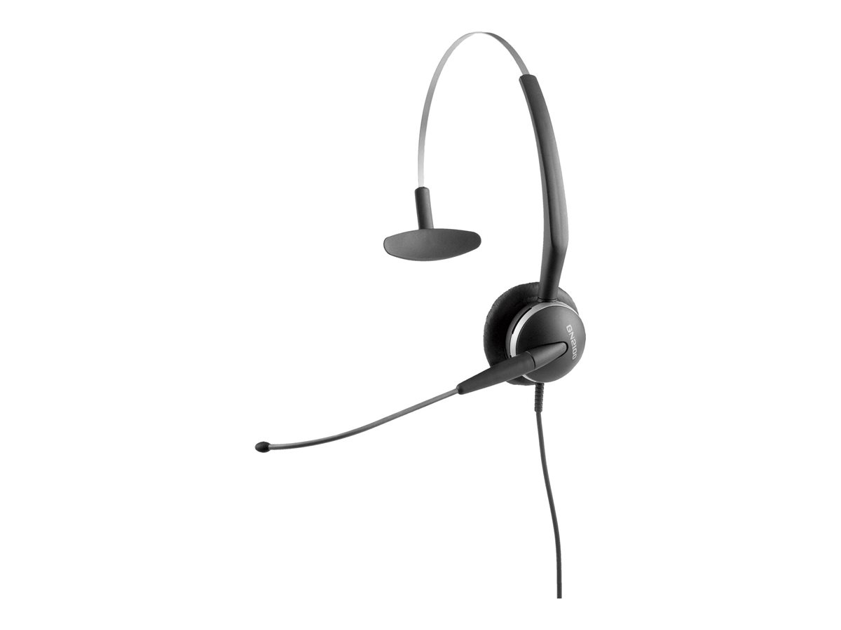 2100 Flex Boom Headset Monaural, 3in1