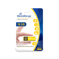 MediaRange Nano USB-Flash-Laufwerk 16 GB Gelb