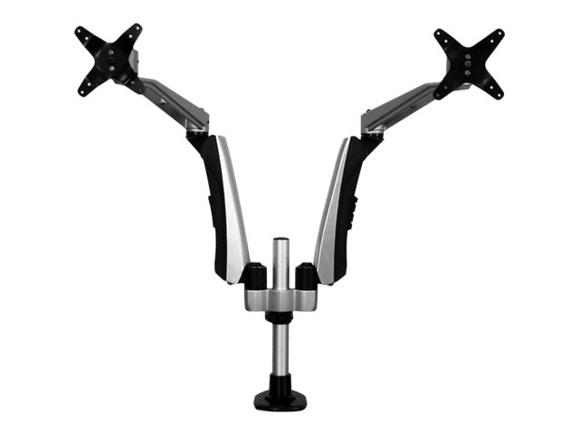 StarTech.com Dual-Monitorhalterung mit voll beweglichem Arm - Stapelbar - Austauschbare Arme und federunterstützte Höhenverstellung - Befestigungskit (full-motion)