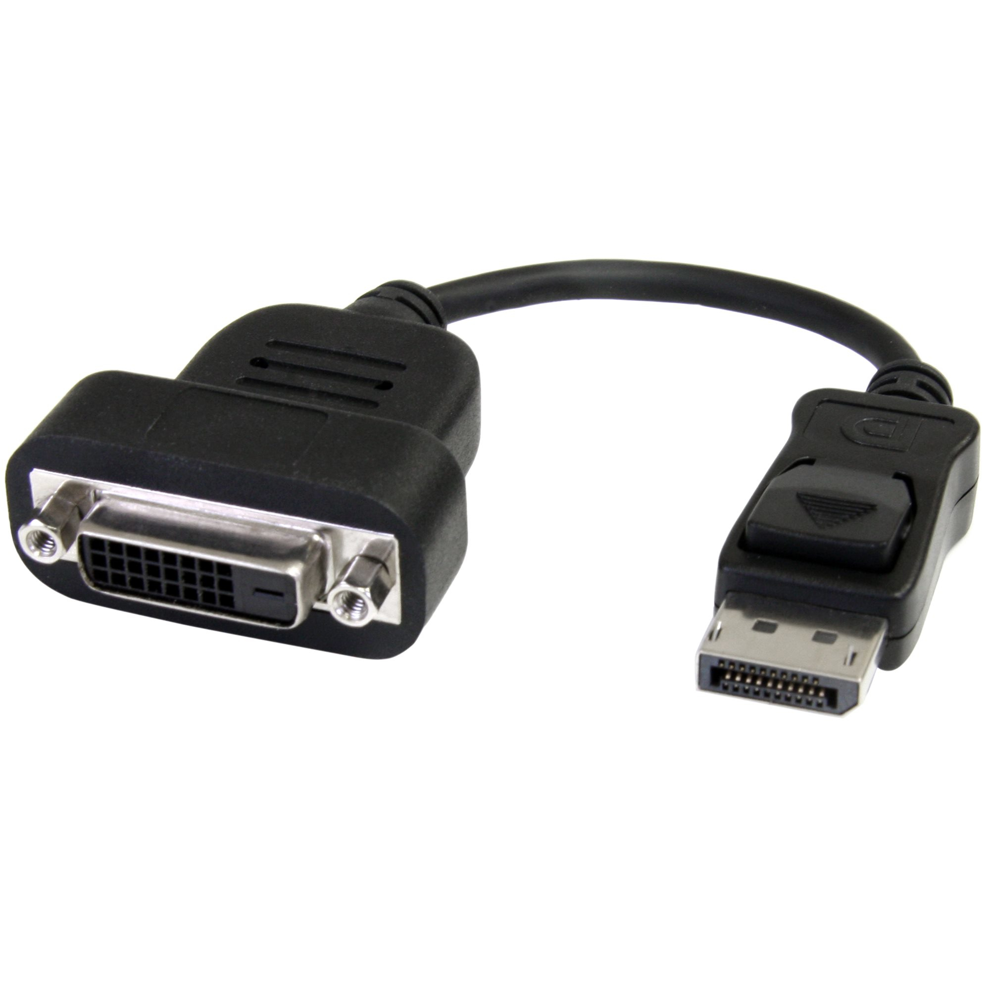 STARTECHCOM Aktiver DisplayPort auf DVID Adpater DP zu DVI Single Link Konverter SteckerBuchse 1920x1200