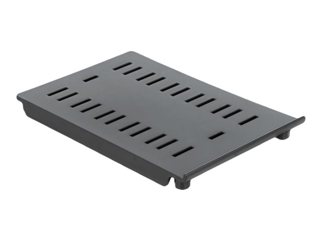 Delock Geraetestaender fuer 6 Tablets oder Smartphones schwarz